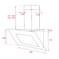 Okap Teka DLV 985 LB 90 cm Brązowy, przyścienny 112930005 - obrazek 12