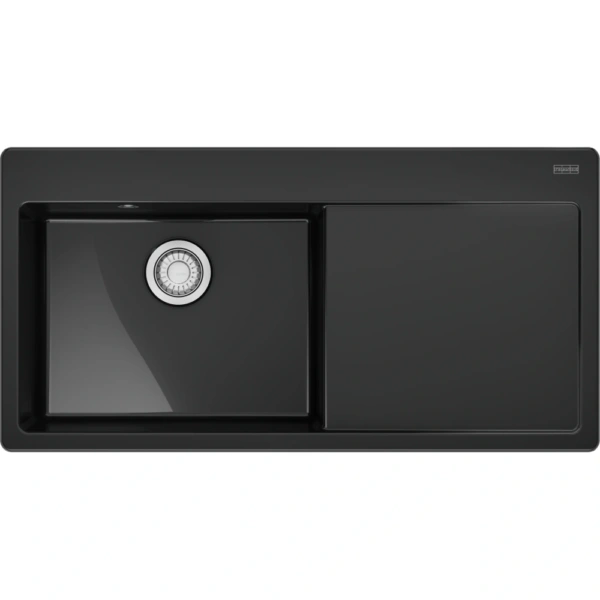 Zlewozmywak Franke MythosX MYK 611-100 Onyx Fraceram, Prawy ociekacz 124.0749.512 Zlewozmywak Franke MythosX MYK 611-100 Onyx Fraceram, Prawy ociekacz 124.0749.512