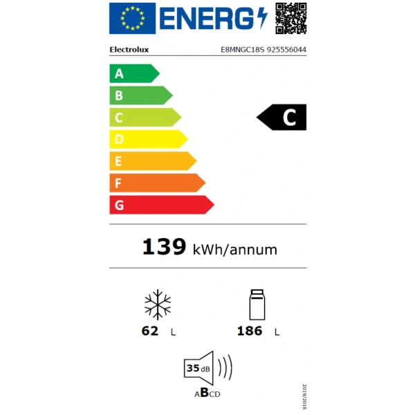 Chłodziarko-zamrażarka Electrolux E8MNGC18S TwinTech NoFrost Cooling 360 - Ekspert-AGD.com 12
