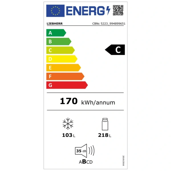 Chłodziarko-zamrażarka Liebherr CBNc 5223 Plus BioFresh NoFrost, wolnostojąca 10 Chłodziarko-zamrażarka Liebherr CBNc 5223 Plus BioFresh NoFrost, wolnostojąca - Ekspert-AGD.com 10