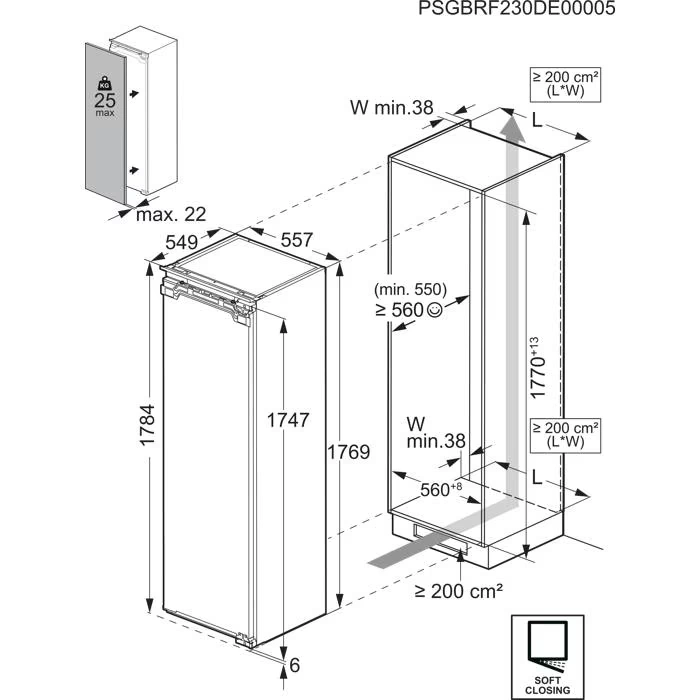 Zamrażarka AEG TB7AA181EC NoFrost, szafkowa 8 Zamrażarka AEG TB7AA181EC NoFrost, szafkowa - Ekspert-AGD.com 8