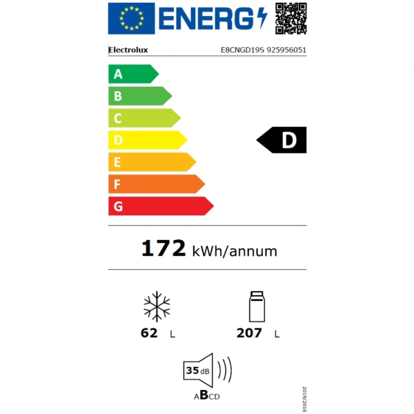 Chłodziarko-zamrażarka Electrolux E8CNGD19S TwinTech NoFrost Cooling 360 12 Chłodziarko-zamrażarka Electrolux E8CNGD19S TwinTech NoFrost Cooling 360 - Ekspert-AGD.com 12