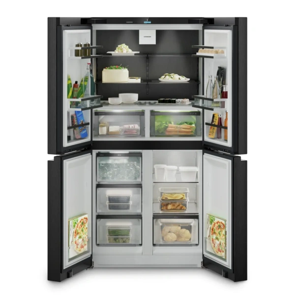 Chłodziarko-zamrażarka wolnostojąca Liebherr MBbsdi 9024 Plus BioFresh NoFrost French Door z kostkarką 180,5 cm