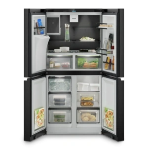 Chłodziarko-zamrażarka wolnostojąca Liebherr MBbsdi 9028 Plus BioFresh NoFrost French Door z kostkarką 180,5 cm