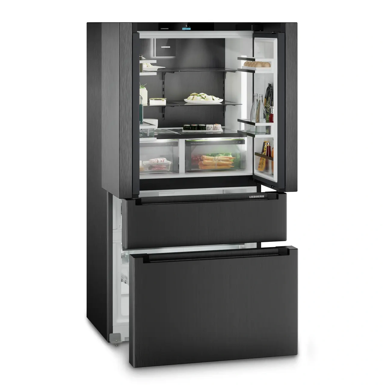 Chłodziarko-zamrażarka Liebherr MBbsdi 9556 Prime BioFresh NoFrost French Door z kostkarką, wolnostojąca - Ekspert-AGD.com 10