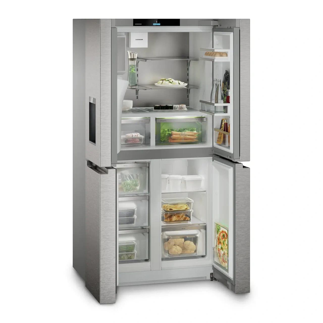Chłodziarko-zamrażarka Liebherr MBsddi 9028 Plus BioFresh NoFrost French Door z kostkarką, wolnostojąca 10 Chłodziarko-zamrażarka Liebherr MBsddi 9028 Plus BioFresh NoFrost French Door z kostkarką, wolnostojąca - Ekspert-AGD.com 10