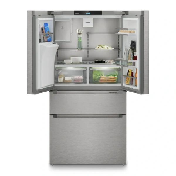 Chłodziarko-zamrażarka Liebherr MBsddi 9528 Plus BioFresh NoFrost French Door z kostkarką, wolnostojąca Chłodziarko-zamrażarka wolnostojąca Liebherr MBsddi 9528 Plus BioFresh NoFrost French Door z kostkarką 180,5 cm