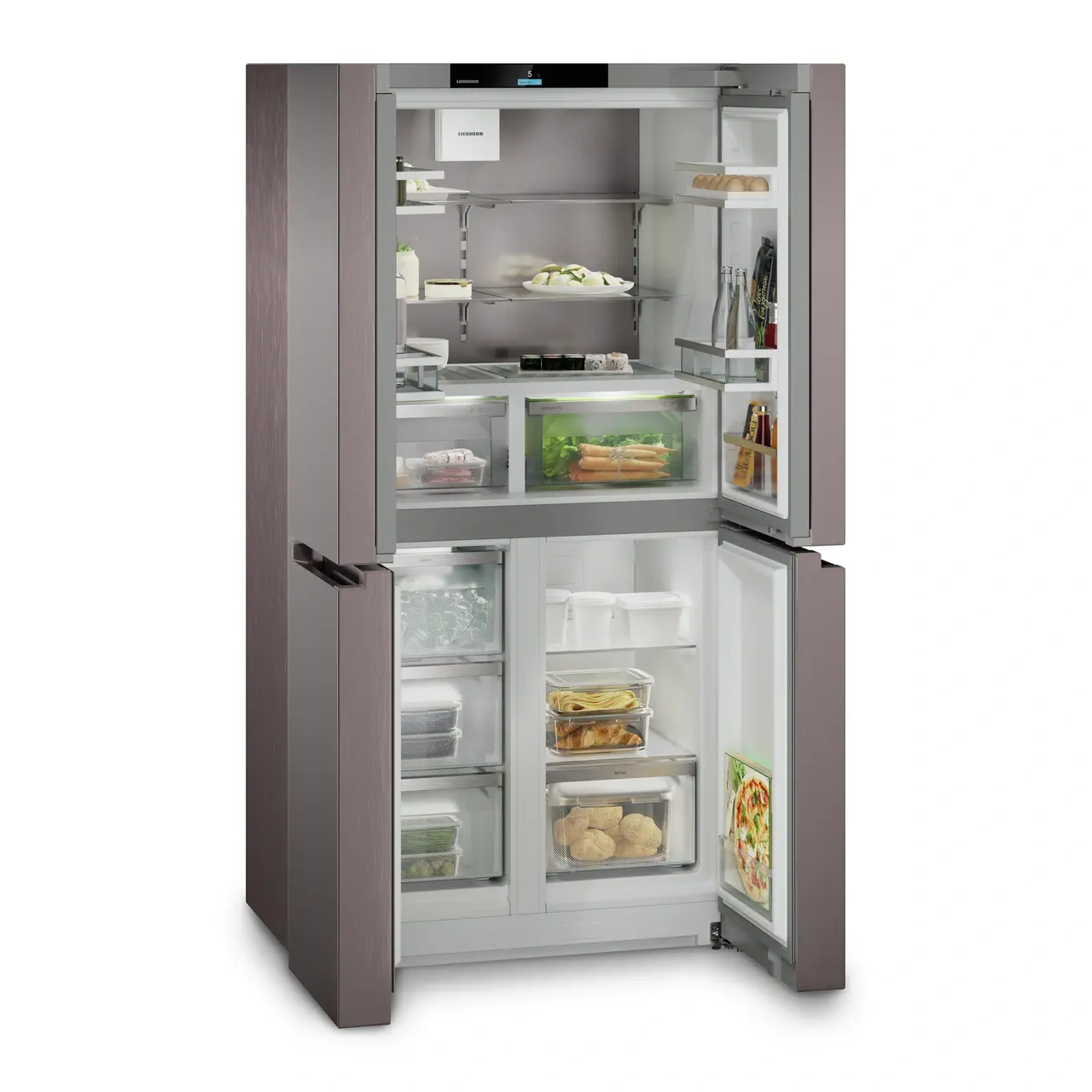 Chłodziarko-zamrażarka Liebherr MBtsdi 9024 Plus BioFresh NoFrost French Door z kostkarką, wolnostojąca - Ekspert-AGD.com 10