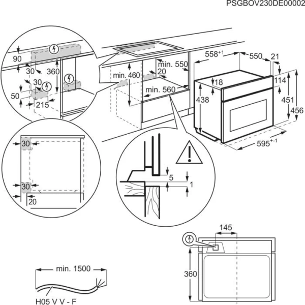 Kuchenka mikrofalowa Electrolux LVK7E06GZ Czarny, kompaktowa - Ekspert-AGD.com 11