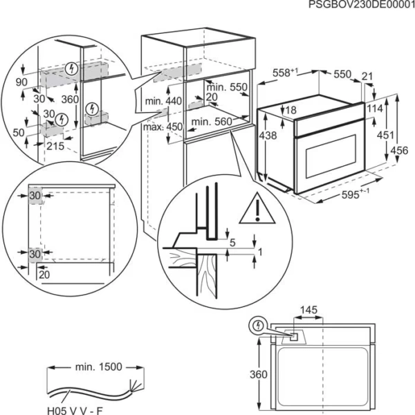 Kuchenka mikrofalowa Electrolux LVK7E06GZ Czarny, kompaktowa - Ekspert-AGD.com 12
