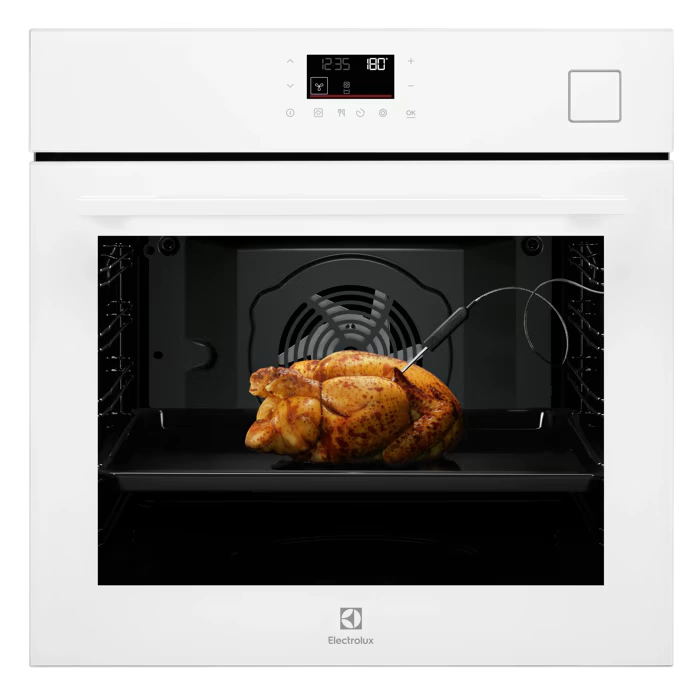 Piekarnik parowy do zabudowy Electrolux COP7S37V SenseCook SteamCrisp Biały 600