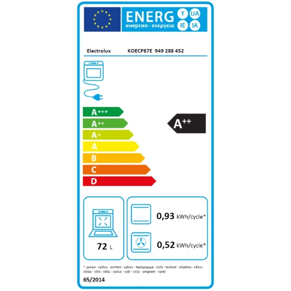 Piekarnik Electrolux KOECP87E SenseCook Czarny matowy 15 Piekarnik Electrolux KOECP87E SenseCook Czarny matowy - Ekspert-AGD.com 15