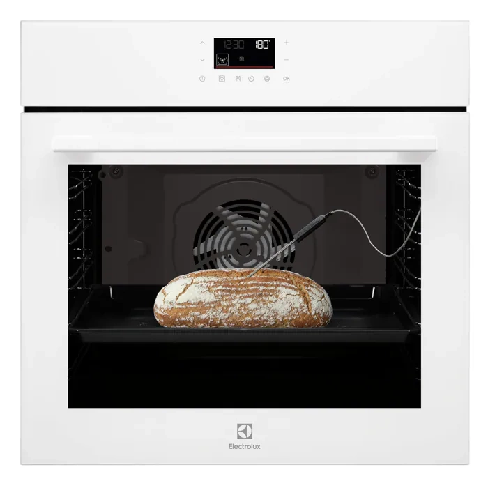 Piekarnik parowy do zabudowy Electrolux LOD7C37V SurroundCook SteamBake Biały 500